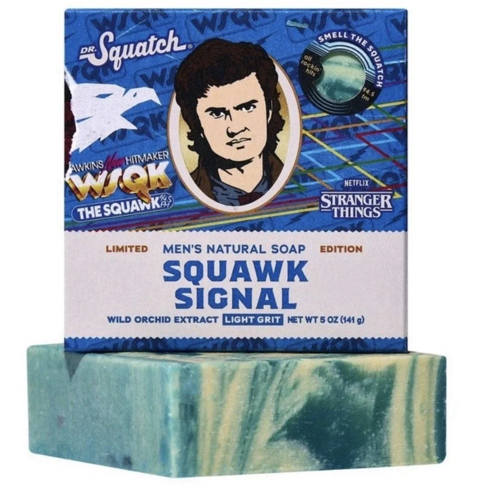 Dr. Squatch‎ X STRANGER THINGS Limited Edition Bar Soap FULL SET OF 4 - Season 5